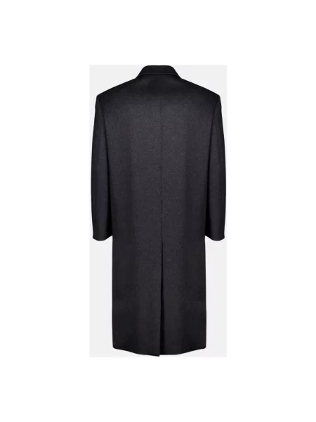 Płaszcz Saint Laurent wełniany szary