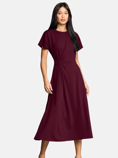 Lipsy Rochie burgundy roșu