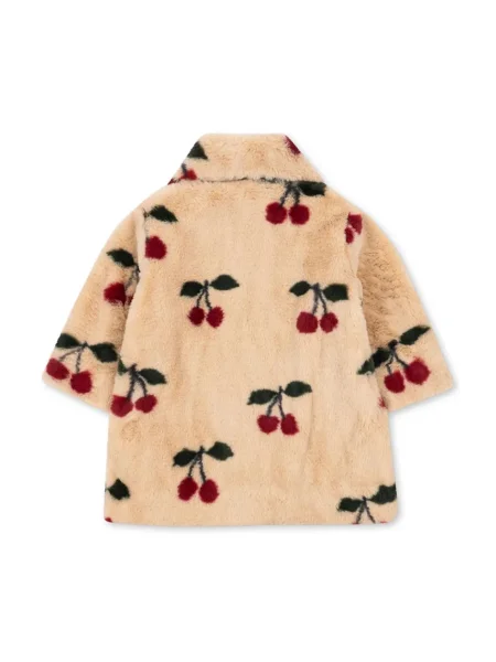 Konges Sløjd палто за деца FUZZIE COAT GRS бежово