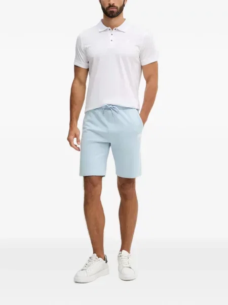 Polo majica Karl Lagerfeld s autogramom bijela
