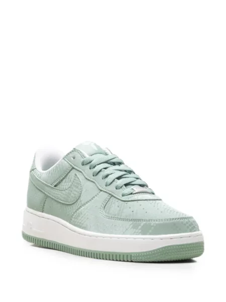 Sneakerși Nike Air Force 1 alergare cu bretele verde