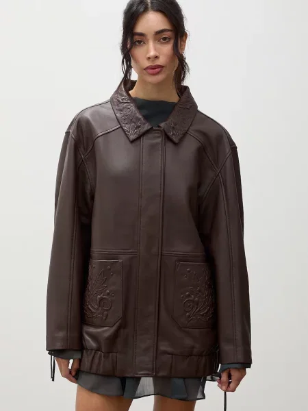 Кожаная куртка Answear.lab