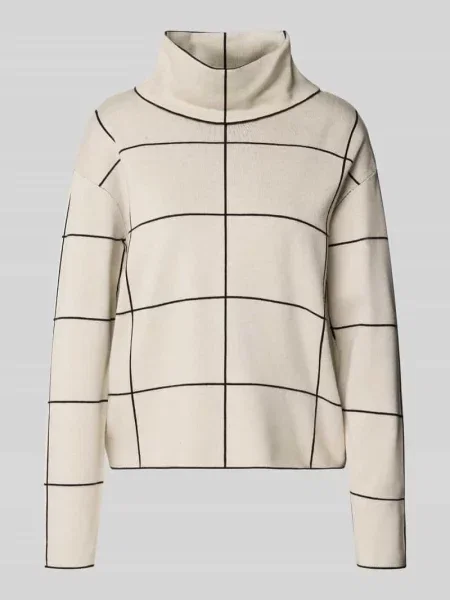 Sweter z golfem model NOS AUGUST' Betty Barclay beżowy