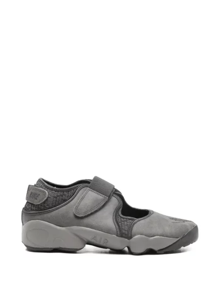 Sneakerși Nike Air Jordan cu șireturi din dantelă gri
