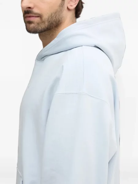 Pantaloni Adidas cu dungi alergare cu broderie albastru