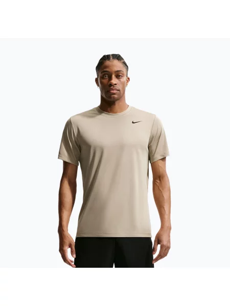 Tricou de antrenament bărbați Nike Dri-FIT Training T-Shirt desert khaki/black negru