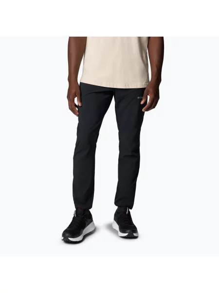 Pantaloni softshell pentru bărbați Columbia Tech Softshell black negru