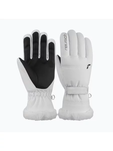Дамски скиорски ръкавици Reusch Luna R-Tex XT white бяло