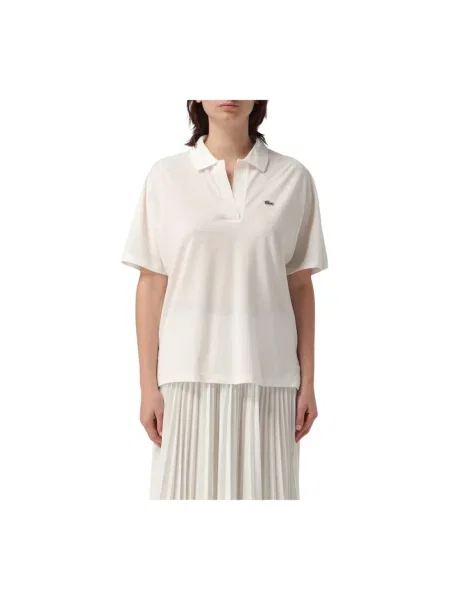 Lacoste polo biała