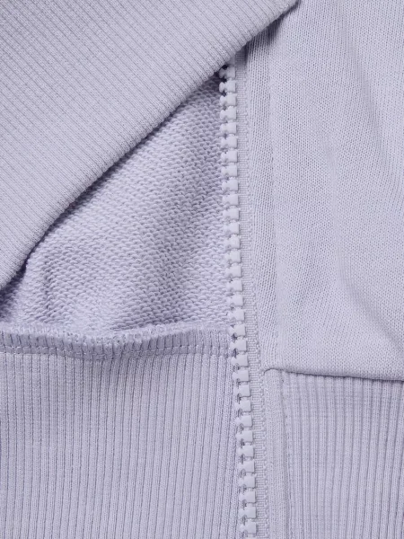 Bluza z kapturem dziecięca Benetton fioletowa