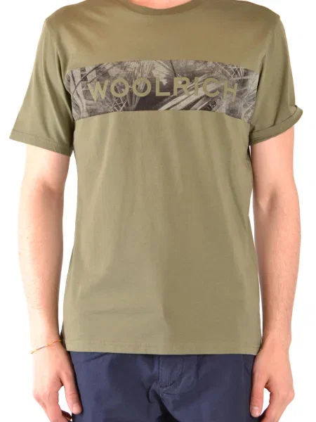 Koszulka Woolrich zielona