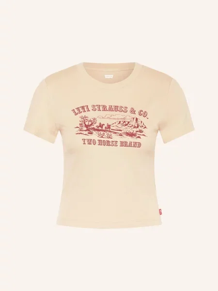 Levi's® T-Shirt beige beżowa