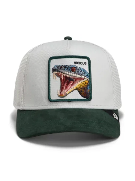 Goorin Bros trucker sapka Suede Snake szürke