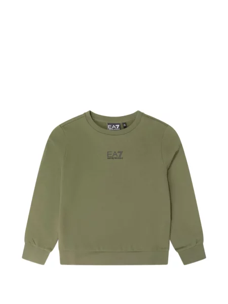 Sweter dziecięcy Emporio Armani zielony