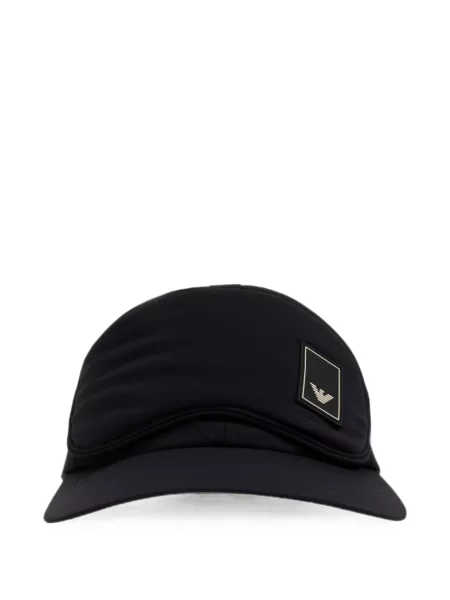 Șapcă Emporio Armani cu autograf negru