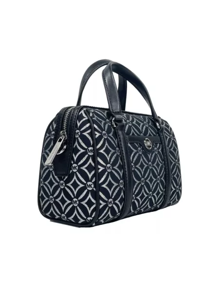 Kompaktowy body Michael Kors żakardowy czarny