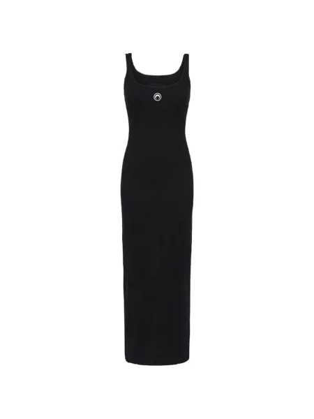 Rochie Marine Serre din jerseu de costum negru