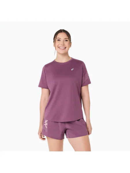 Tricou de alergare pentru femei ASICS Icon SS velvet purple violet