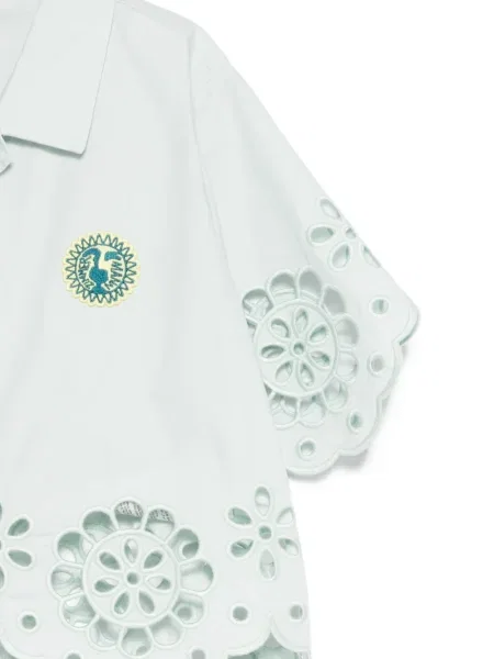 Cămașă copii Zimmermann verde