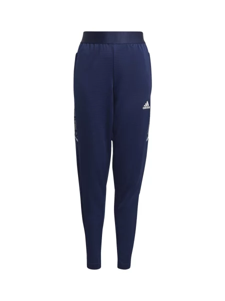 ADIDAS PERFORMANCE Pantaloni sport albastru alb