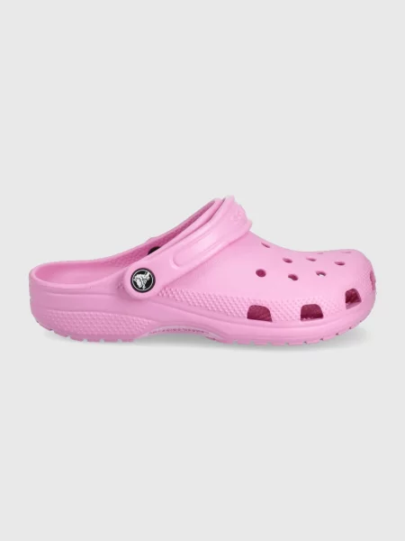 Klasické šľapky Crocs ružová