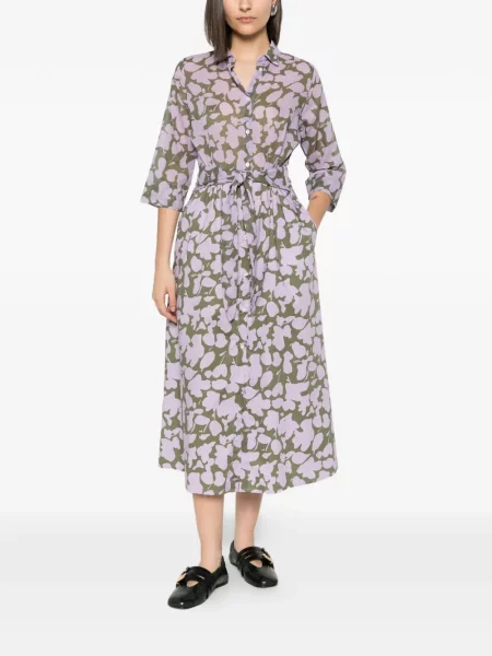 Rochie midi Why Ci violet