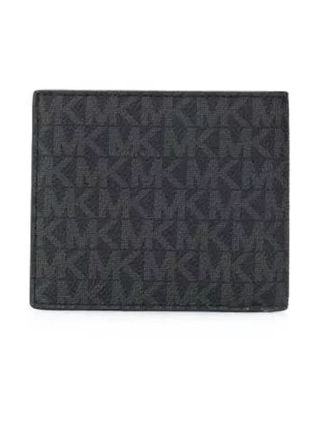 Portfel Michael Kors z logo czarny