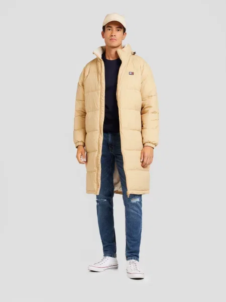 Tommy Jeans Geacă de iarnă bej