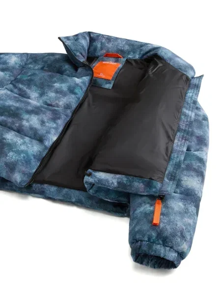 Kurtka dziecięca Woolrich niebieska