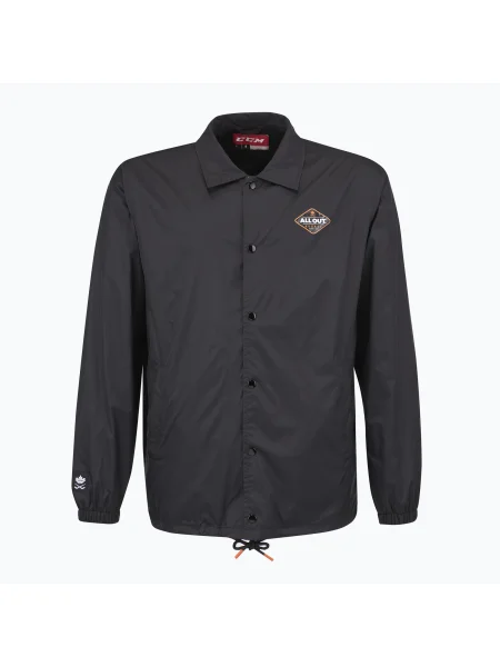 Férfi kabát CCM All Outside Coach SR black. Méret: XL fekete