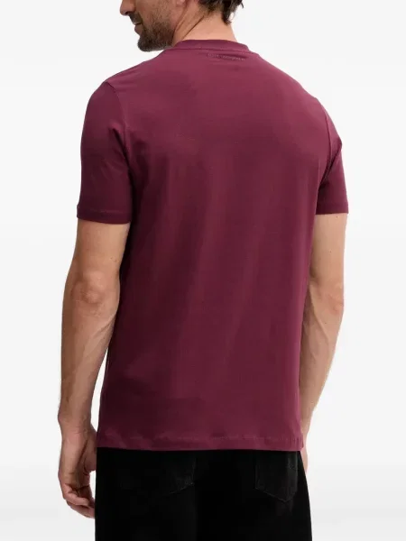 Tricou Karl Lagerfeld cu imagine roșu