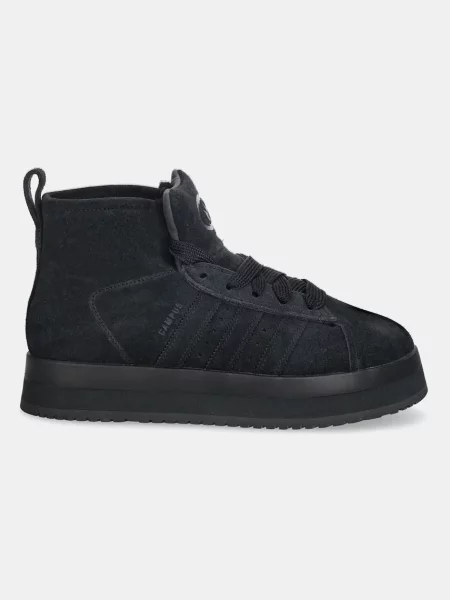 Замшевые кроссовки Adidas Originals черные