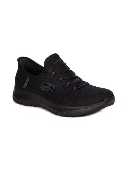 SKECHERS Slip On tenisice Summits Diamond Dream tamo siva crna