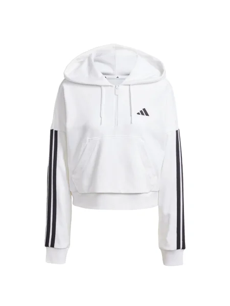 ADIDAS SPORTSWEAR Sportovní mikina Essentials černá bílá