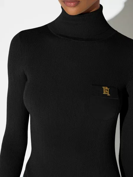 Носки Elisabetta Franchi для гольфа черные