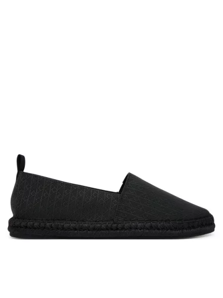 Espadrilles Calvin Klein Espadrille Aop Cv fekete