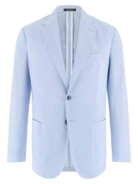 Boggi Milano Sacou deschis albastru