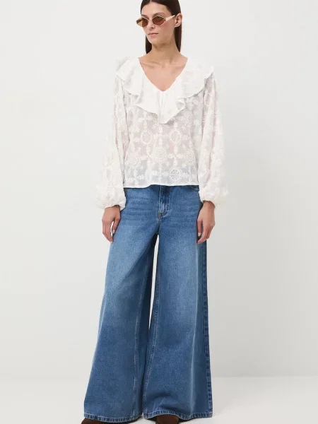 Блуза Medicine дамска с апликация бежово