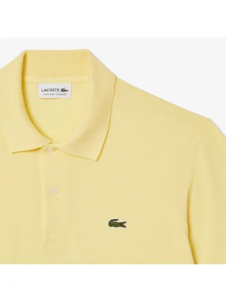 Lacoste Koszulka Polo Classic Fit Light Piqué żółta