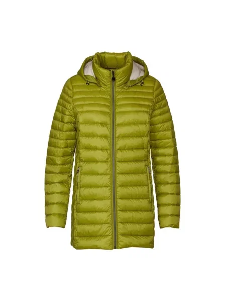 Pikowana kurtka puchowa Danwear zielona