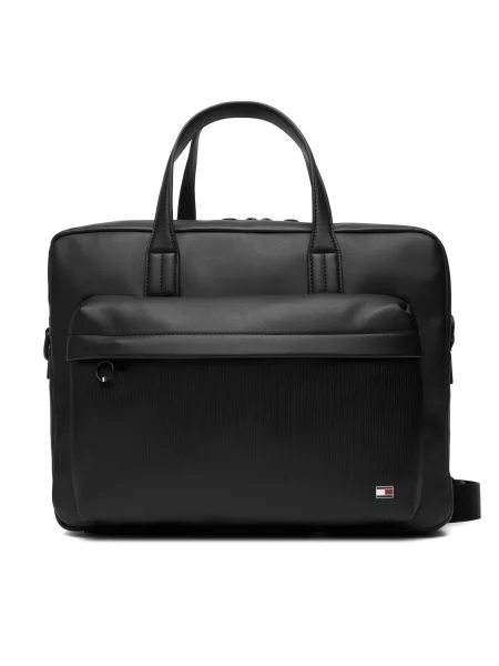 TOMMY HILFIGER Torbe za prenosnik črna