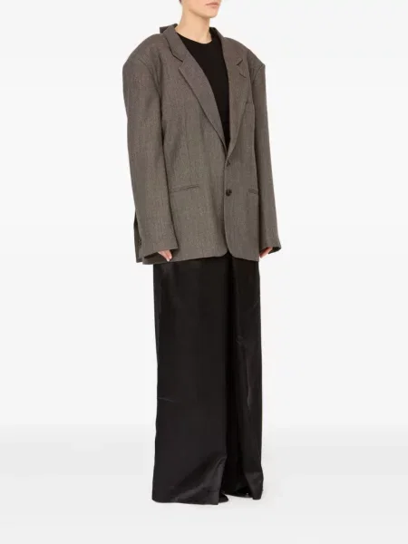 Marynarka Mm6 Maison Margiela jednorzędowa szara