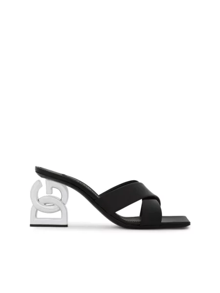 Klapki Dolce And Gabbana czarne