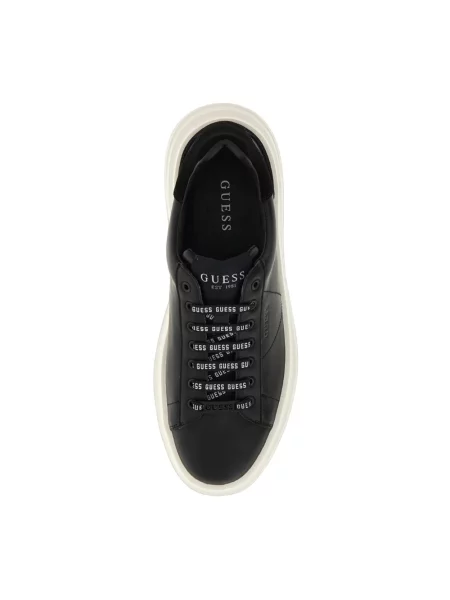 Sneakersy sznurowane model ‘ELBA’ Guess czarne