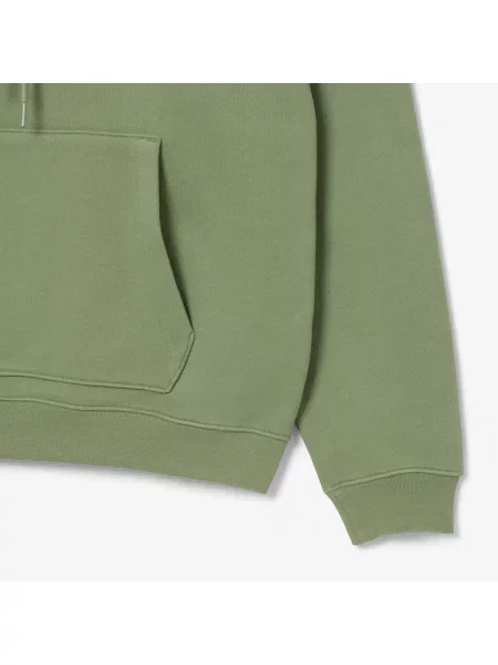 Lacoste Bluza Z Grubego Polaru zielony