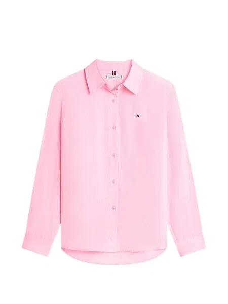 Cămașă Tommy Hilfiger roz