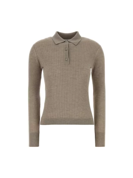 Sweter Max Mara z kaszmiru szary