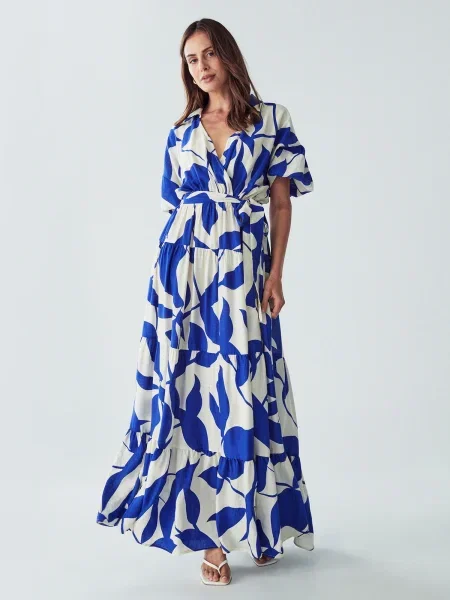 Willa Rochie Sole albastru alb