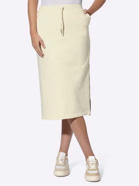 Heine Fustă șampanie maro