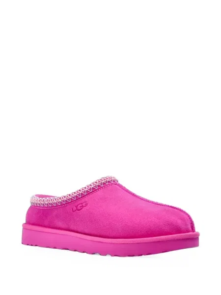 Papuci de casă Ugg din piele de căprioară roz